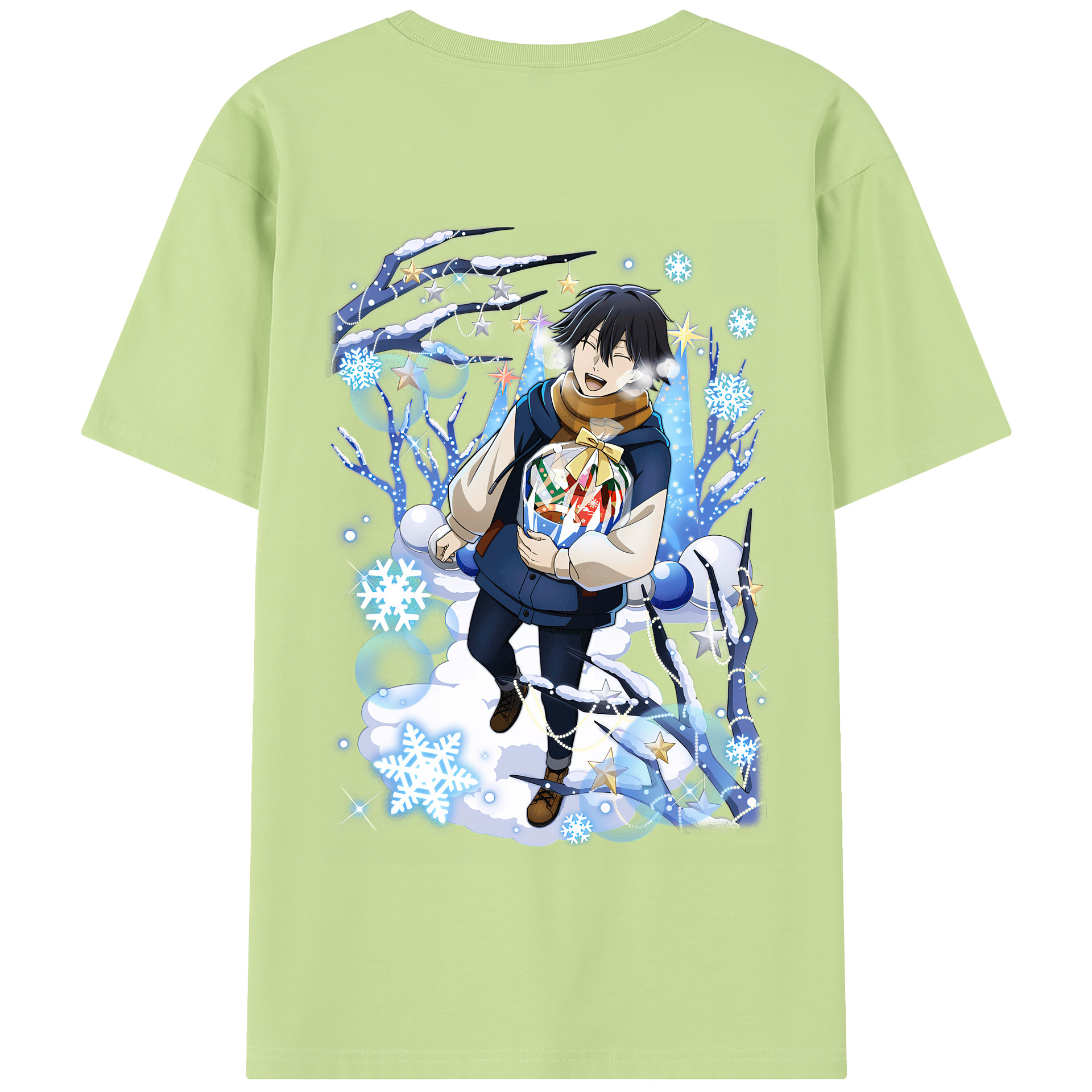 （画像用） 文豪ストレイドッグス Bungo Stray Dogs 綿100％半袖Tシャツ（背面プリント）